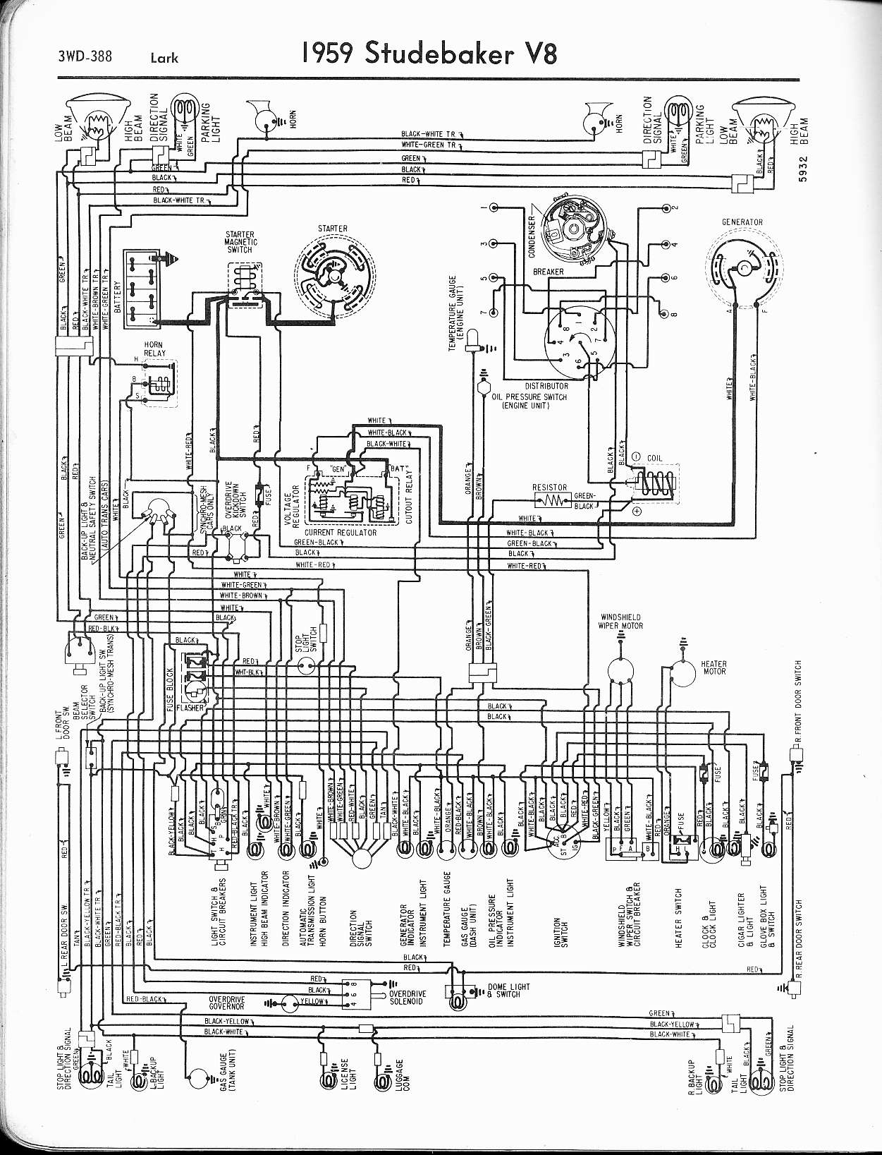 1950 Studebaker Wiring Diagram : Overdrive Wiring Studebaker Drivers
